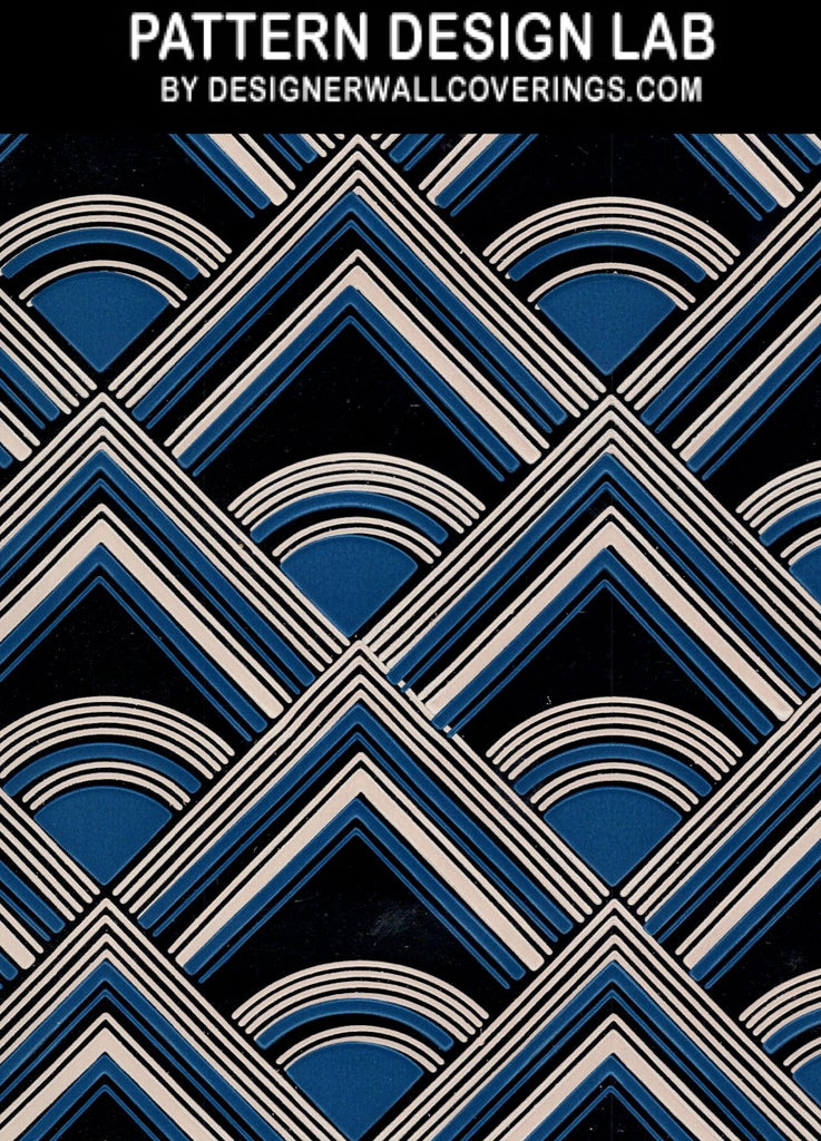 Rainbow of  Authentic 1970s Wallpaper Designs - Designer Wallcoverings and Fabrics