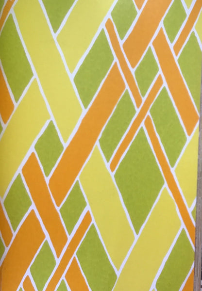 Hanover 1970's Geometric Wallcovering | DW Bespoke Studios