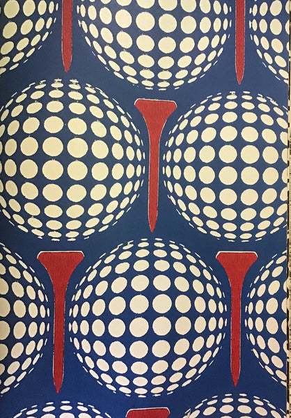 Gregoryville Golf Vintage 1970's Wallcovering Wallcovering | DW Bespoke Studios