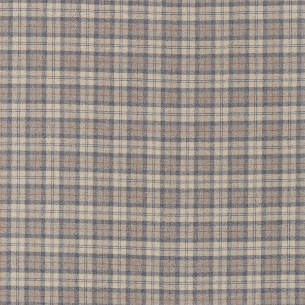 Fenton Check Grey/Cinnamon | Sanderson