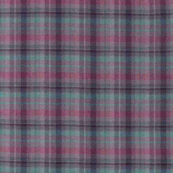 Samphrey Check Fig/Teal | Sanderson
