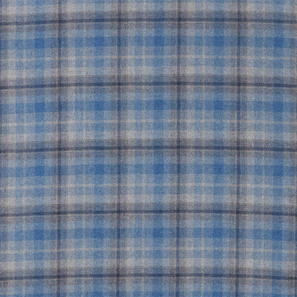 Samphrey Check Indigo/China | Sanderson