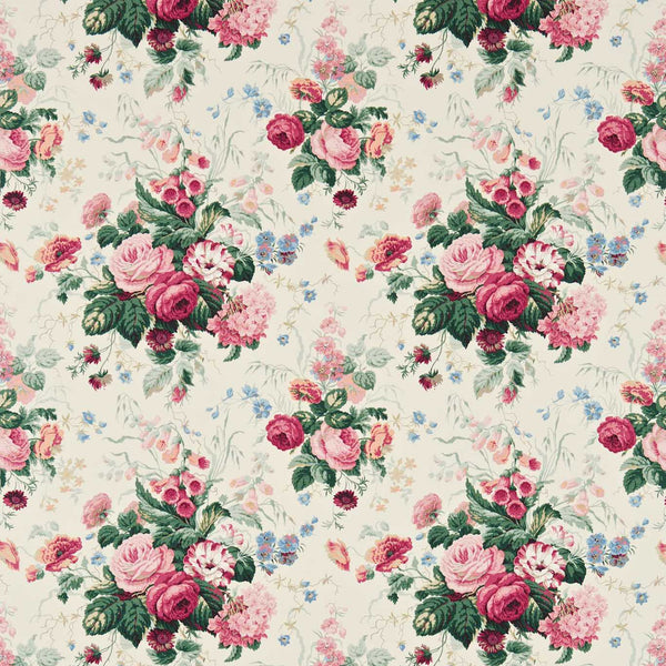 Stapleton Park Cream/Pink | Sanderson