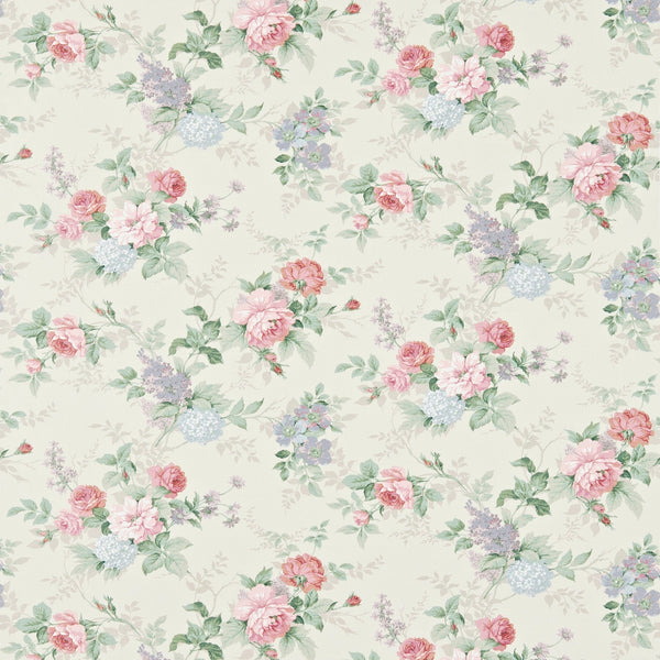 Rosamund Cream/Lilac | Sanderson