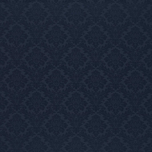 Lymington Damask Indigo | Sanderson
