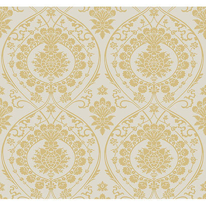 Imperial Damask Wallpaper | Jeffrey Stevens