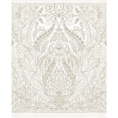 Jaipur Paisley Damas Wallpaper Mural | Jeffrey Stevens