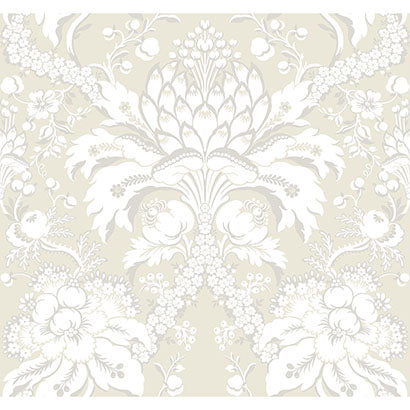 Hunting Cream Wallcovering | Jeffrey Stevens