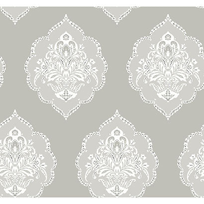 Signet Medallion Dam Wallpaper | Jeffrey Stevens