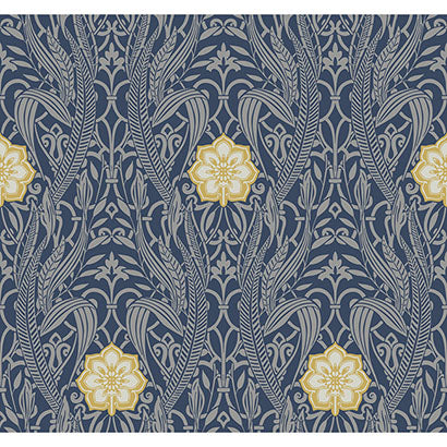 Gatsby Damask Wallpaper | Jeffrey Stevens