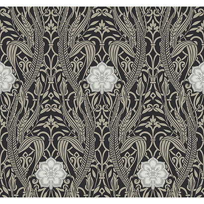 Gatsby Damask Wallpaper | Jeffrey Stevens