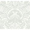 Egret Damask Wallpaper | Jeffrey Stevens