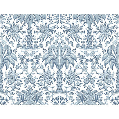 Palmetto Palm Damask Wallpaper | Jeffrey Stevens