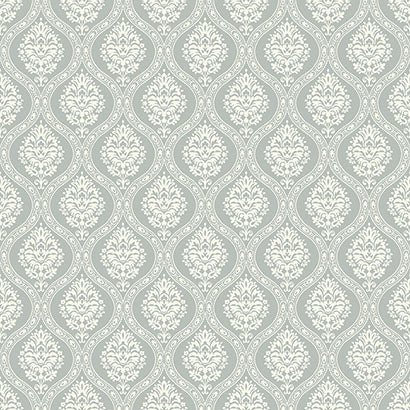Howth Cream Light Gray Wallcovering | Jeffrey Stevens