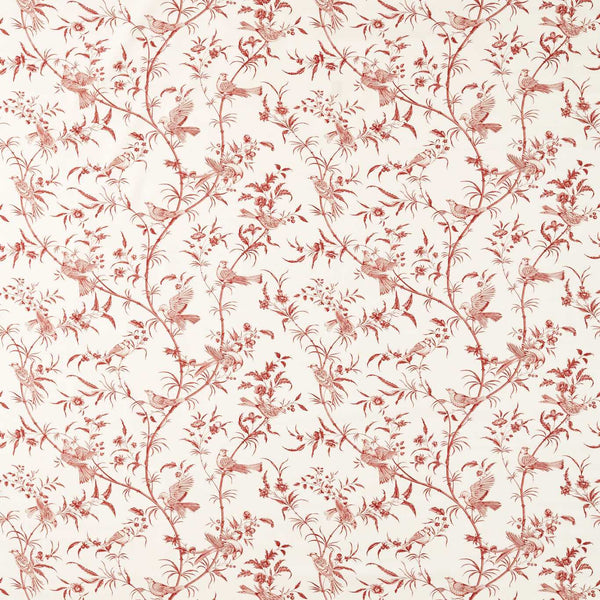 Paradise Woods Toile Madder | Sanderson