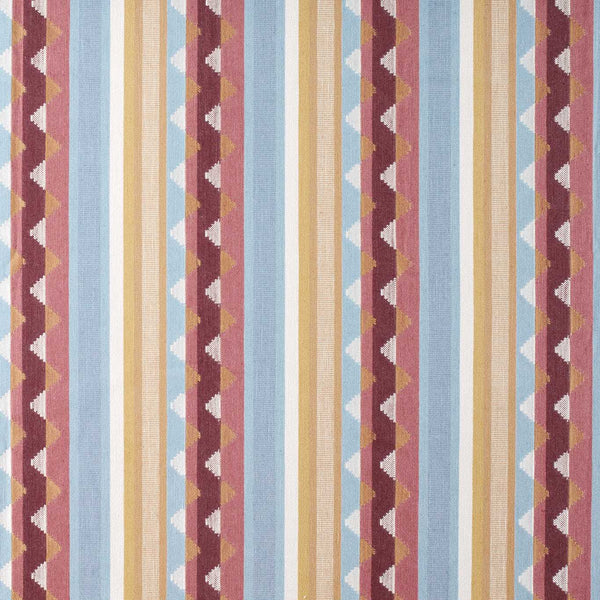 Lutley Stripe Damson/Medlar | Sanderson