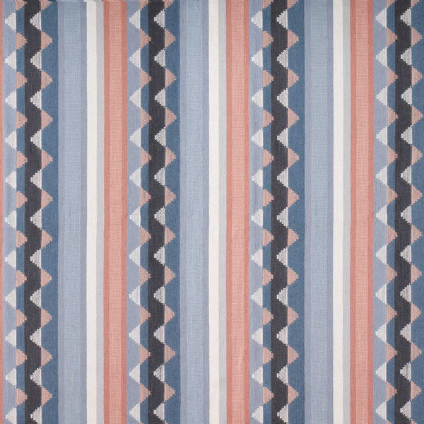 Lutley Stripe Porcelain/Blossom | Sanderson