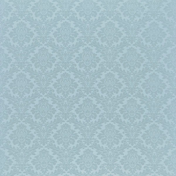 Lymington Damask Sky Blue | Sanderson
