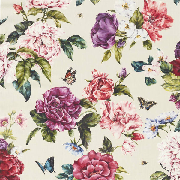 Summer Peony Fuchshia/Rose | Sanderson