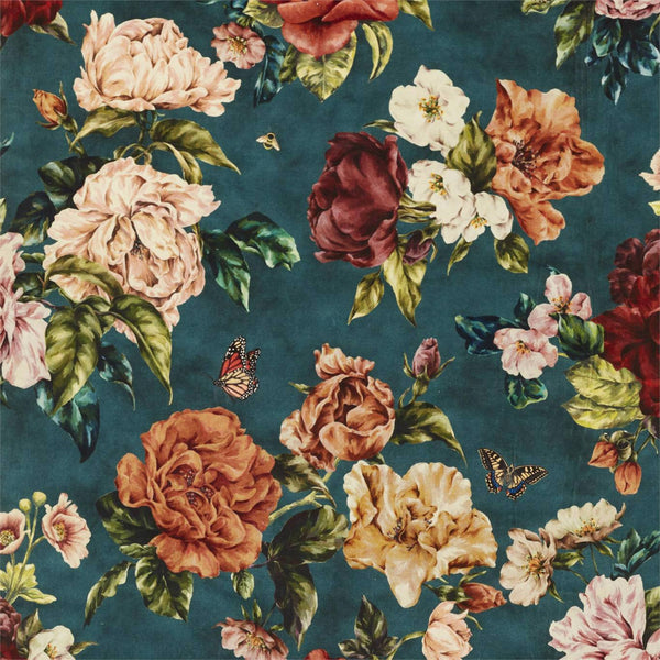 Summer Peony Newby Green | Sanderson