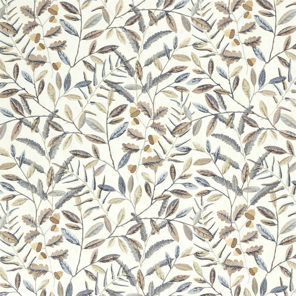 Quercus Linen/ Steel Blue | Sanderson