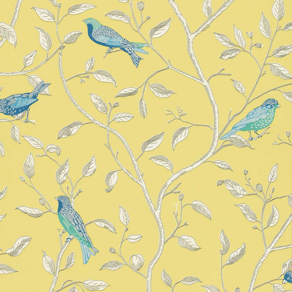 Finches Yellow | Sanderson