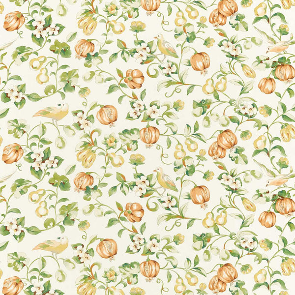Pear And Pomegranate Teal/ Papaya | Sanderson