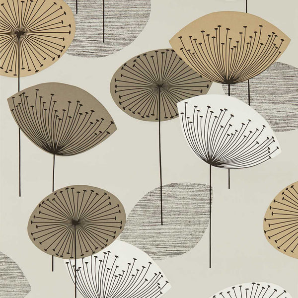 Dandelion Clocks Metallic/Smoke Tree | Sanderson