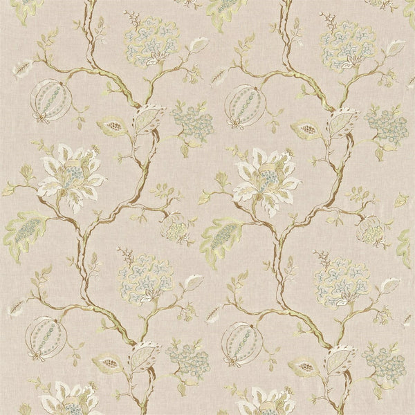 Hadham (Embroidery) Pearl/Linen | Sanderson