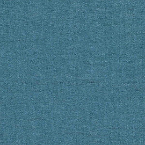 Rue Linen Petrol | Sanderson