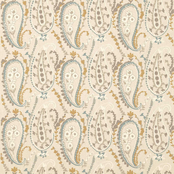 Jamila Wedgwood/Linen | Sanderson