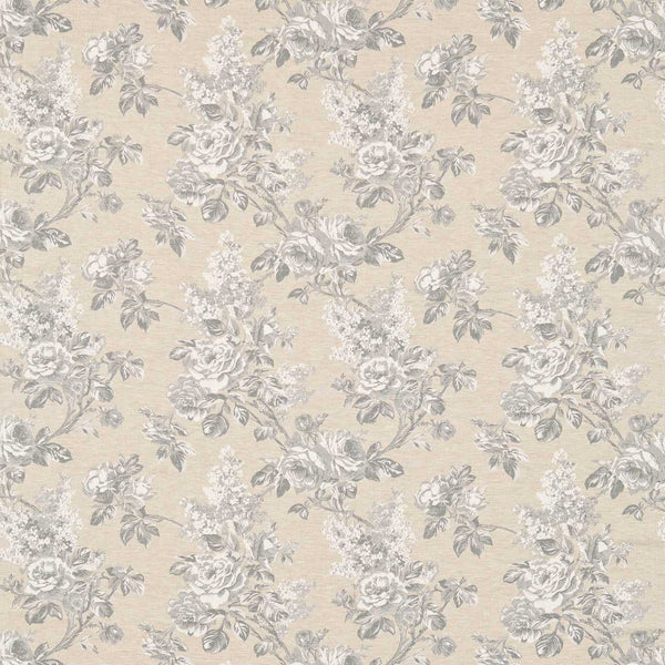Sorilla Damask Silver/Linen | Sanderson