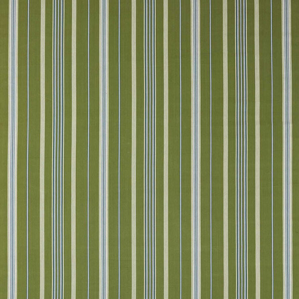 Latimer Stripe Avocado/Indigo | Sanderson
