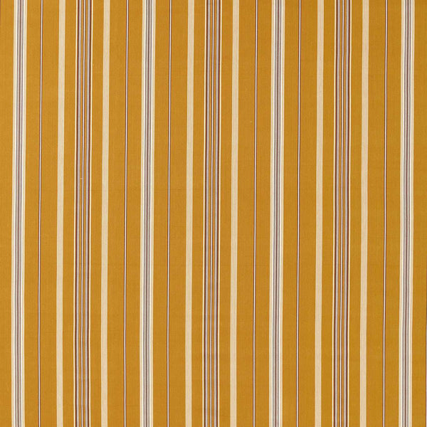 Latimer Stripe Turmeric/Walnut | Sanderson