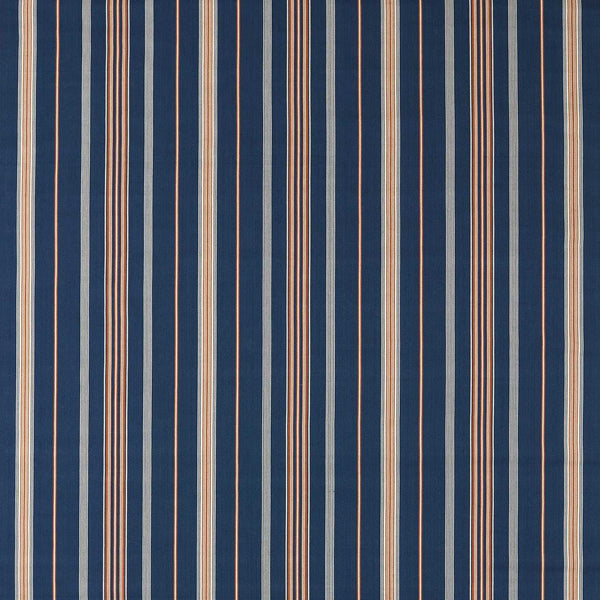 Latimer Stripe Indigo/Madder | Sanderson