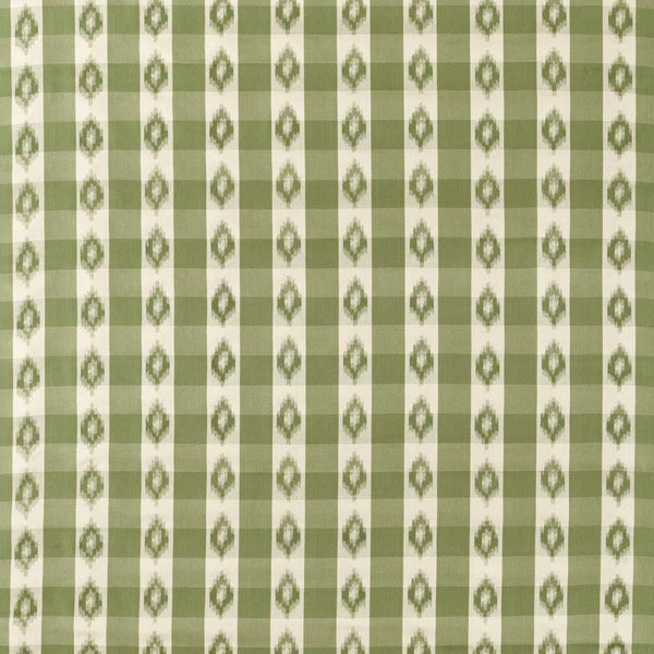 Odisha Check Yew Green | Sanderson