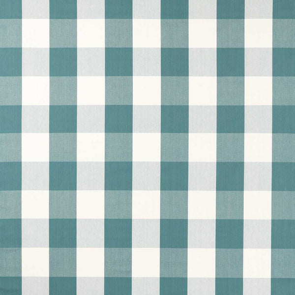 Madras Check Teal | Sanderson