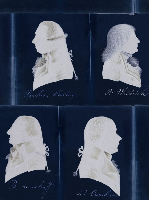 Dutch Portraits - Blue Wallcovering | Mind the Gap