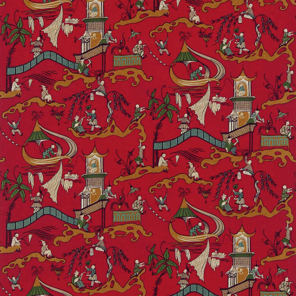 Pagoda River Red/Gold | Sanderson