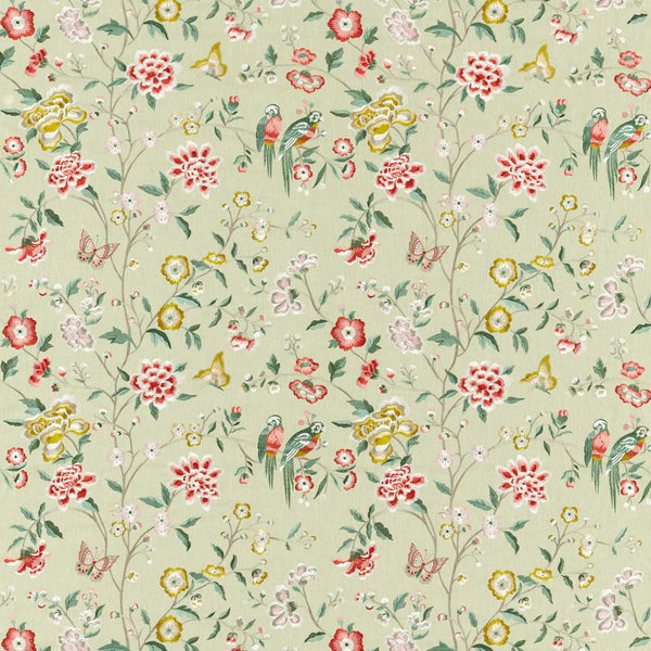 Chinoiserie Hall Bamboo & Rose | Sanderson