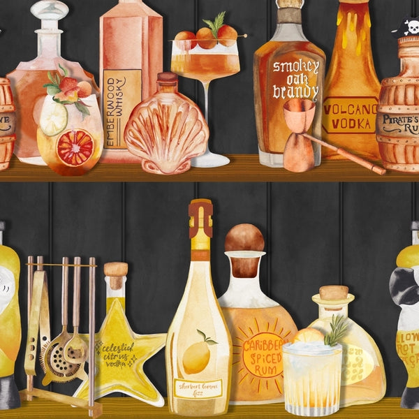 Mixology Ebony Wallcovering | Brand McKenzie