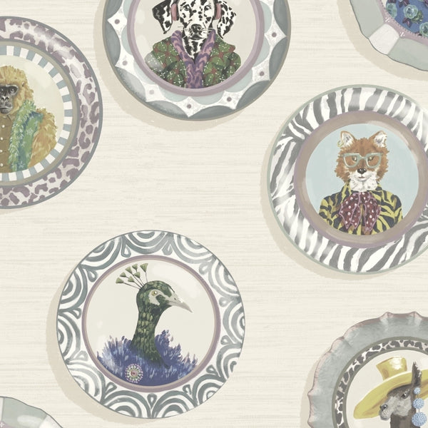 Fine China Chalk Wallcovering | Brand McKenzie