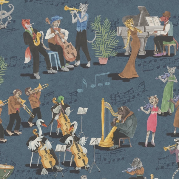 Instrumental Steel Wallcovering | Brand McKenzie