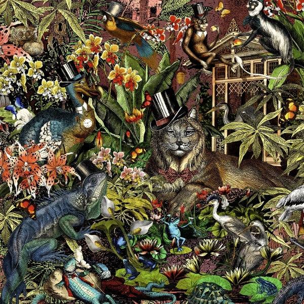 Jungle Life Sunset Wallcovering | Brand McKenzie