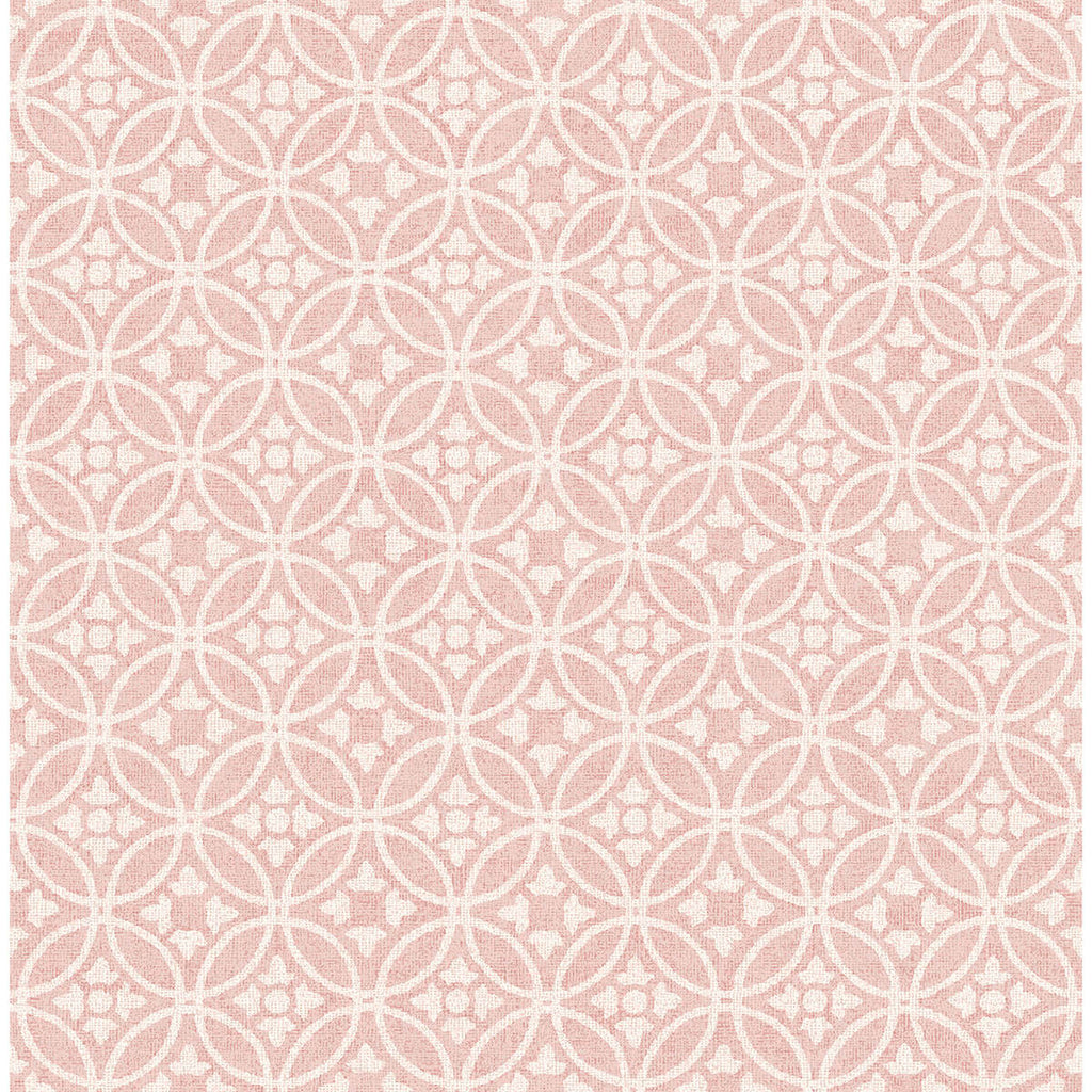 Larsson - Pink Residential Wallpaper | Jeffrey Stevens