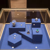 Jewelry display case in DWCC-108000-Per Yard Wallcovering with Backing