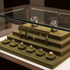 Jewelry display case in DWCC-108800-Per Yard Wallcovering with Backing
