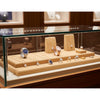 Jewelry display case in DWCC-111800-Per Yard Wallcovering with Backing