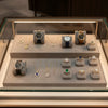 Jewelry display case in DWCC-112000-Per Yard Wallcovering with Backing