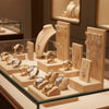 Jewelry display case in DWCC-93000-Per Yard Wallcovering with Backing